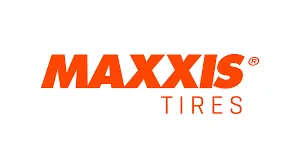 Maxxis tyre brand logo representing quality tyres supplied and fitted by Mobile Tyre Champions
